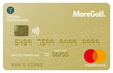 Bild av kreditkortet MoreGolf Mastercard.