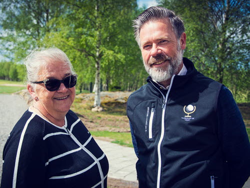 Anzie Monell och Sven Johannesson.