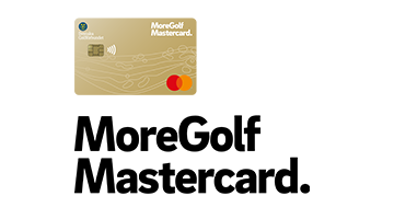 MoreGolf Mastercard partnerlogotyp