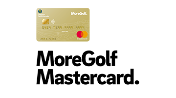 MoreGolf Mastercard logotyp.